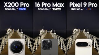 Vivo X200 Pro Vs iPhone 16 Pro Max Vs Google Pixel 9 Pro Camera Test Comparison