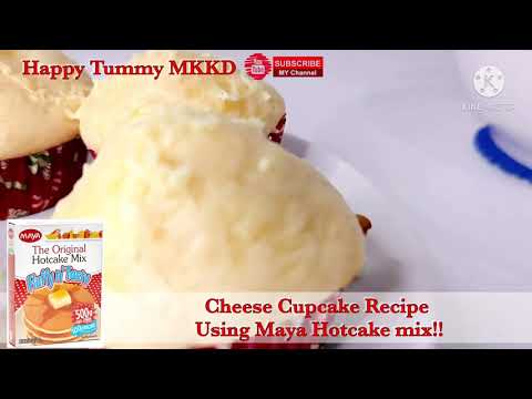 Cheese Cupcake using Maya Hotcake Mix#shorts