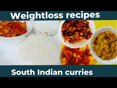 4 Healthy & Tasty Curry Recipes || How to cook weightloss curries