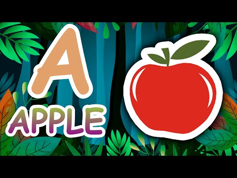 Educational for Toddler | Learn Kids English | Baby Nursery Video | preschool abcd a for apple