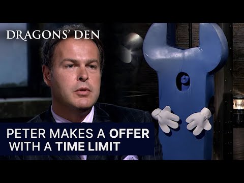 Peter Challenges Entrepreneurs To Make A Decision In 4 Minutes | Dragons' Den