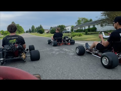 Finally Racing My Go Karts (legally)