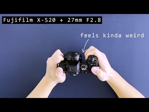 Fujifilm X-S20 + 27mm F2.8 setup honest opinion