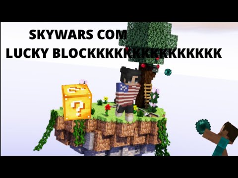 Fazendo play em gringo no LUCKYWARS - (BlocksMc)