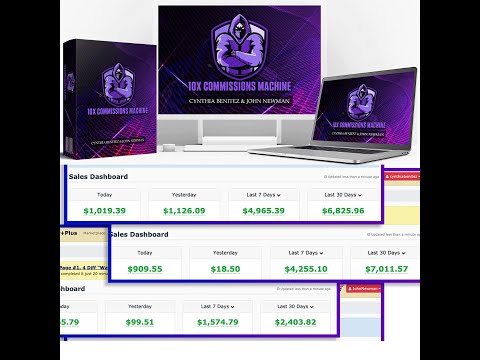 10x commissions machine review & bonuses 10xing your commissions that make us 5k monthly in income