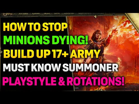 HOW To Keep Our Minions Alive & Summon A MASSIVE Army In POE2! | Summoners Tips