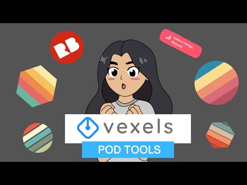 5 POD TOOLS ON VEXELS