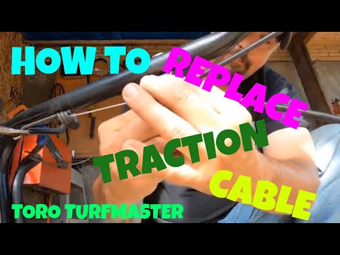 Toro Turfmaster Traction Cable Replacement