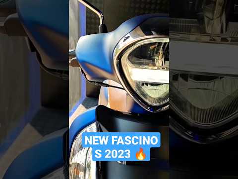 NEW FASCINO S 125 2023 🔥 ARMADA BLUE COLOR #fascino125 #fascino #fascinos #yamahafascino #fascinonew