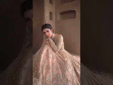 ✨ Ayeza Khan new Valima bridal shoot ✨#trending #makeup #shorts