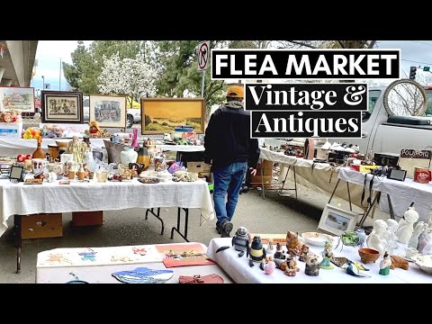 Vintage & Antique Flea Market || May 2021 - YouTube