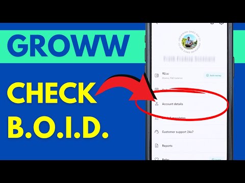 Find B.O.I.D. in Groww App - How to Get Demat Account Number in Groww?