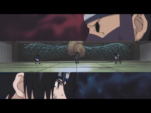 SASUKE UCHIHA VS YOROI AKADO - THE FIRST CHUNIN EXAM BEGINS