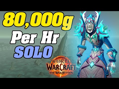 The 80,000g Per HOUR SOLO Goldfarm! War Within