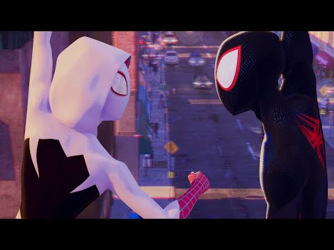 마일스 & 그웬 웹스윙 장면 | 스파이더맨: 어크로스 더 유니버스 (Spider-Man: Across the Spider-Verse, 2023) [4K]