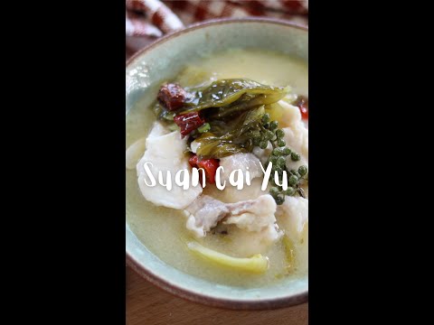 Suan Cai Yu Recipe - Fish Soup With Pickled Mustard Greens