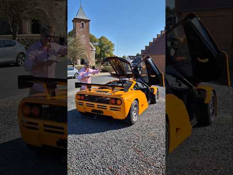 The F1 GTR’s GOLDEN engine bay 🤩🤯