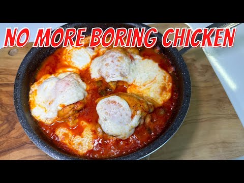 Bored of the usual Chicken? Try Chicken Pizzaiola