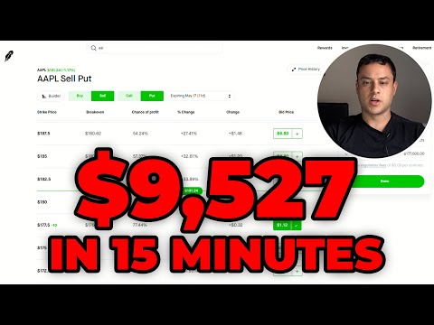 Watch Millionaire Trader Sell Puts Live! (Selling put options for beginners)