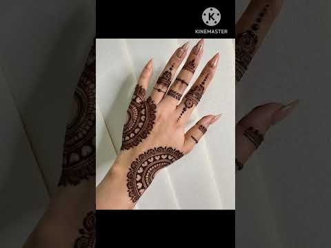 💕Simple mehndi designs| easy and beautiful mehendi designs| asan mehndi designs photo