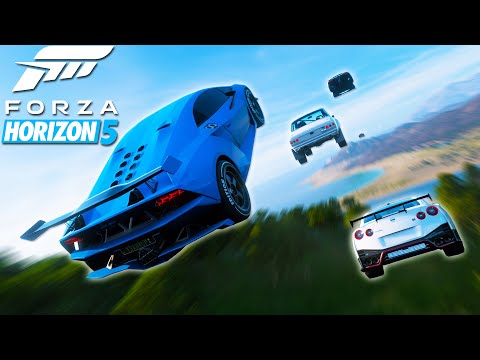 In Forza Horizon 5 cars only fly