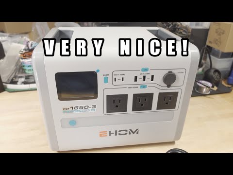 EHOM EP1650 1024Wh Power Station Review