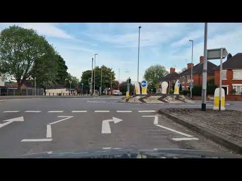 Smallthorne 3 Roundabouts, From Moorland Road to Sneyd Hill, Cobridge Driving Test Route Help Tips