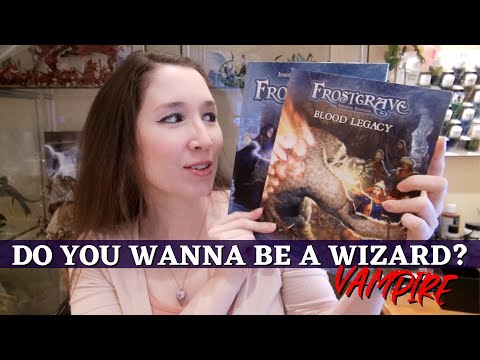 Frostgrave & Blood Legacy Expansion - Roleplay a Wizard or a Vampire!