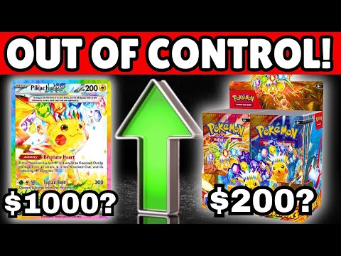 Pokemon Surging Sparks is going ABSOLUTELY INSANE!