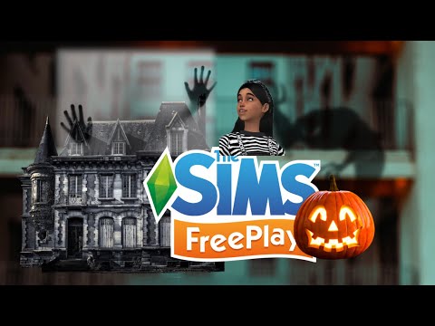 Sims FREEPLAY : Haunted house tour, costumes, Ghost hunting !