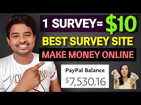 Online Survey Earn Money | Best Survey Sites for Money, Online Survey, Earn Money Online $10 Per Day