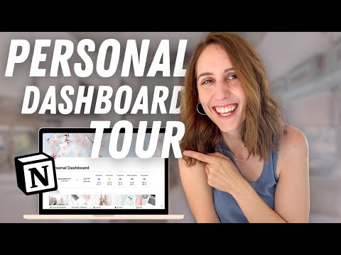 Personal Dashboard Tour | My Daily Notion Hub