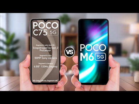 POCO C75 5G Vs POCO M6 5G