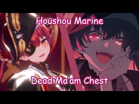 【3DLIVE】Yurei Sensen "Dead Ma'am Chest" by Houshou Marine【Rom/Eng】