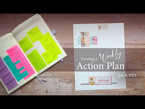 Achieve Your Goals Using the HB90 Method : Creating a Weekly Action Plan  | July 8, 2024