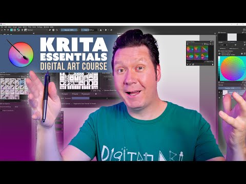 Krita Course for Beginners (2024) - Trailer