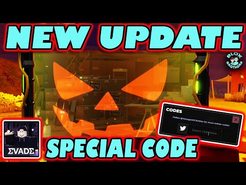 🎃 ** EVADE HALLOWEEN Overhaul UPDATE is HERE !! 🎃 Claim Your Special CODE Now! | Roblox