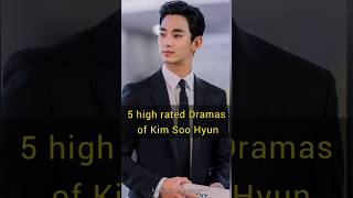 5 High rated Dramas of Kim Soo Hyun | #kdrama #itsokaytonotbeokay #mylovefromthestar #dreamhigh