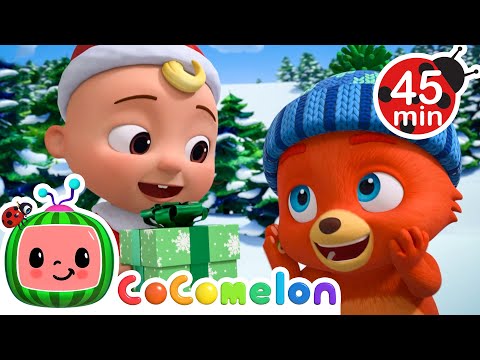 Bells on the Sleigh 🛷 | CoComelon Animal Time | Animals for Kids