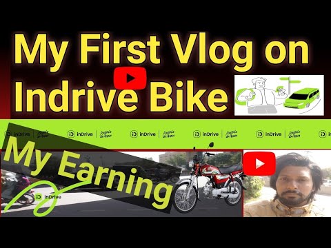 My First Vlog on indrive Bike  || Indrive earning Vlog || Mein Amir Technical