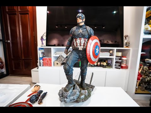 Unboxing 1/4 Captain America - IRON Studio