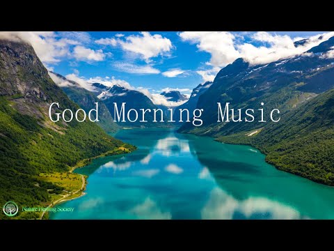 GENTLE Morning Music For Peaceful Relaxation & Meditation 528Hz- Flying In Norwegian Fjords