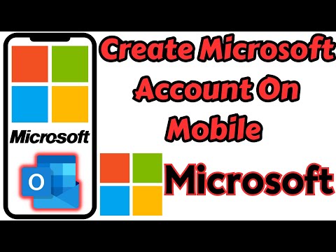 How to Create Microsoft Account in Mobile Phone | How to Create Microsoft Account from Mobile