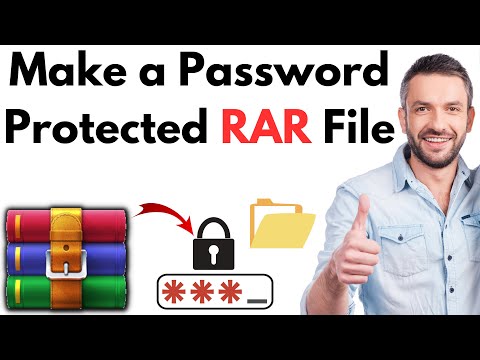 How to Make a Password Protected RAR File