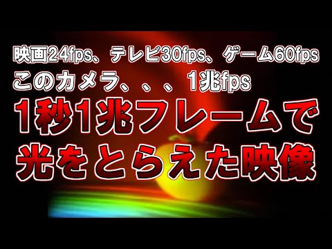 【ゆっくり解説】1秒1兆フレーム(1兆fps）で光をとらえた映像