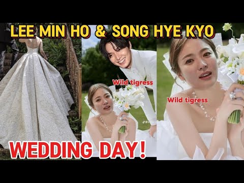 CONGRATULATIONS! LEE MIN HO AND SONG HYE KYO'S WEDDING DAY!