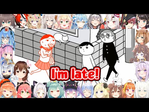 [Hololive] Everyone's Reaction to The Fateful Encounter in Kuuki Yomi 3 [English Sub]