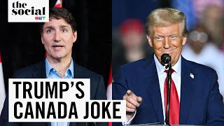 Trump Jokes About Making Canada ‘51st State’ | The Social