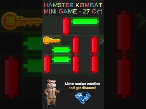 Hamster Kombat New Season Mini Game Solution 27 October 2024