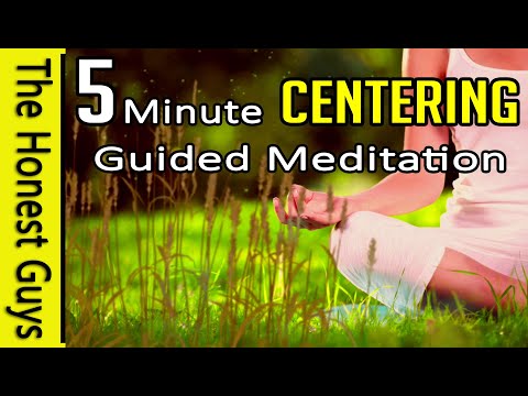 5 MINUTE Centering Meditation (With Guiding Voice)